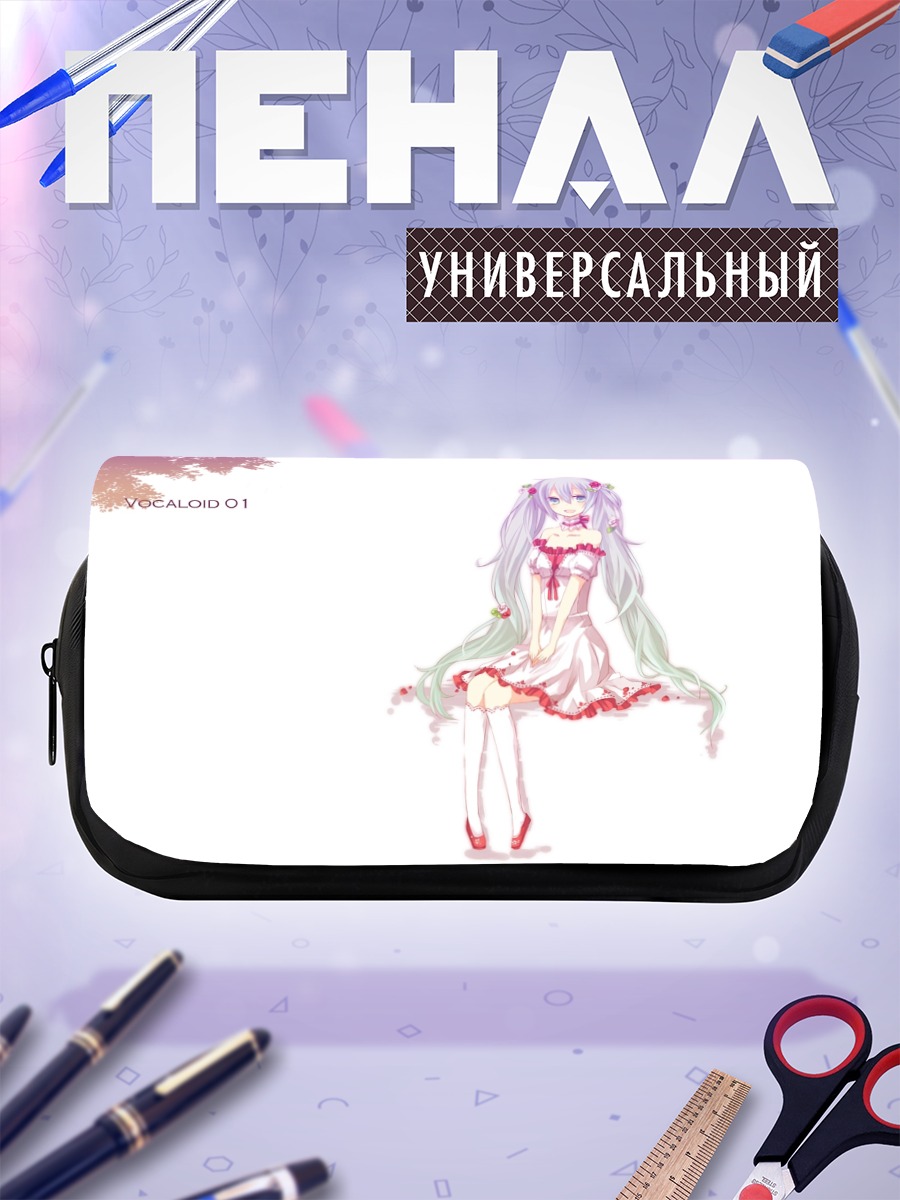 Пенал-косметичка Мику Хацунэ в платье
