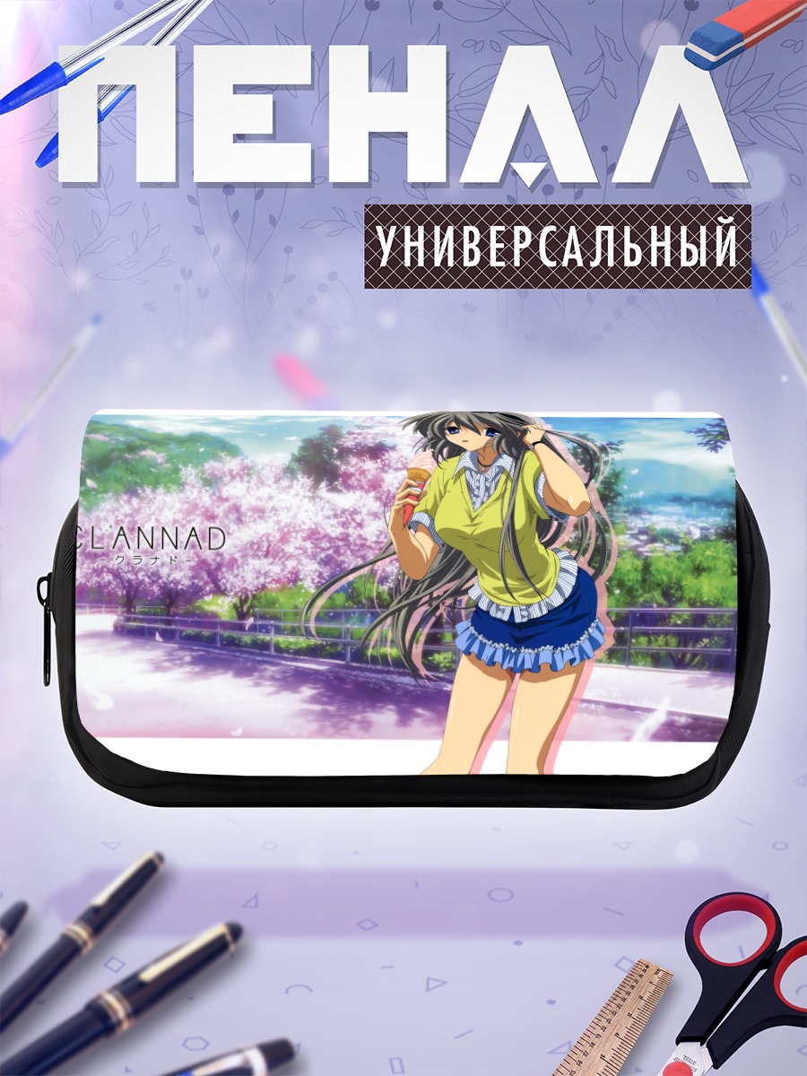 Пенал-косметичка Томоё Сакагами в сакуре