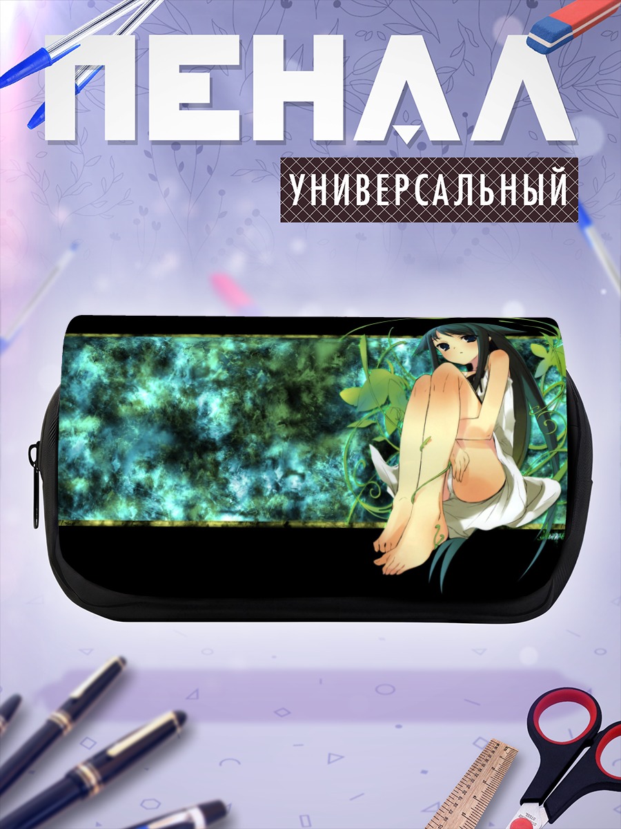 Пенал-косметичка Сая в цветах