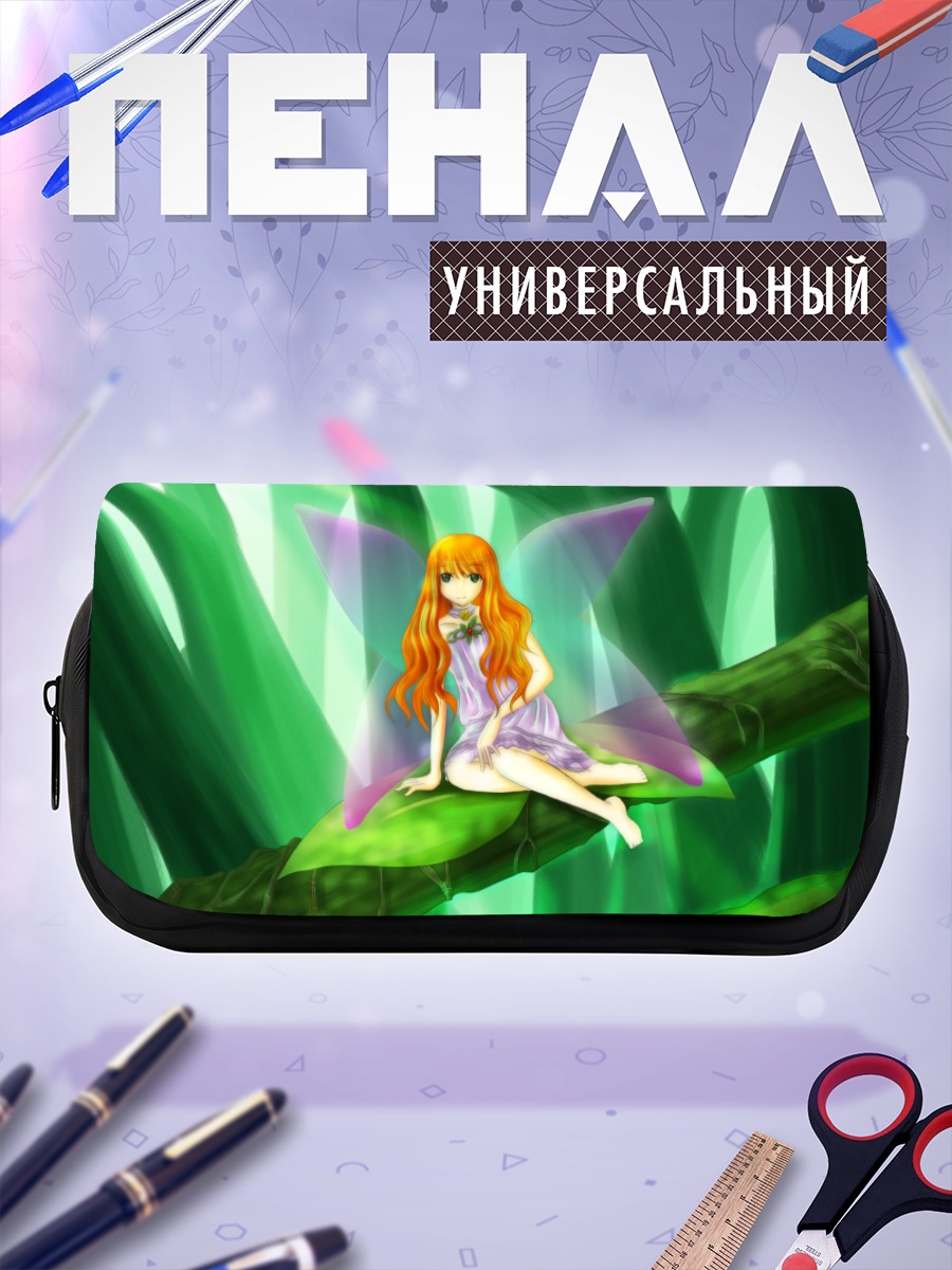 Пенал-косметичка Рыжая фея в лесу