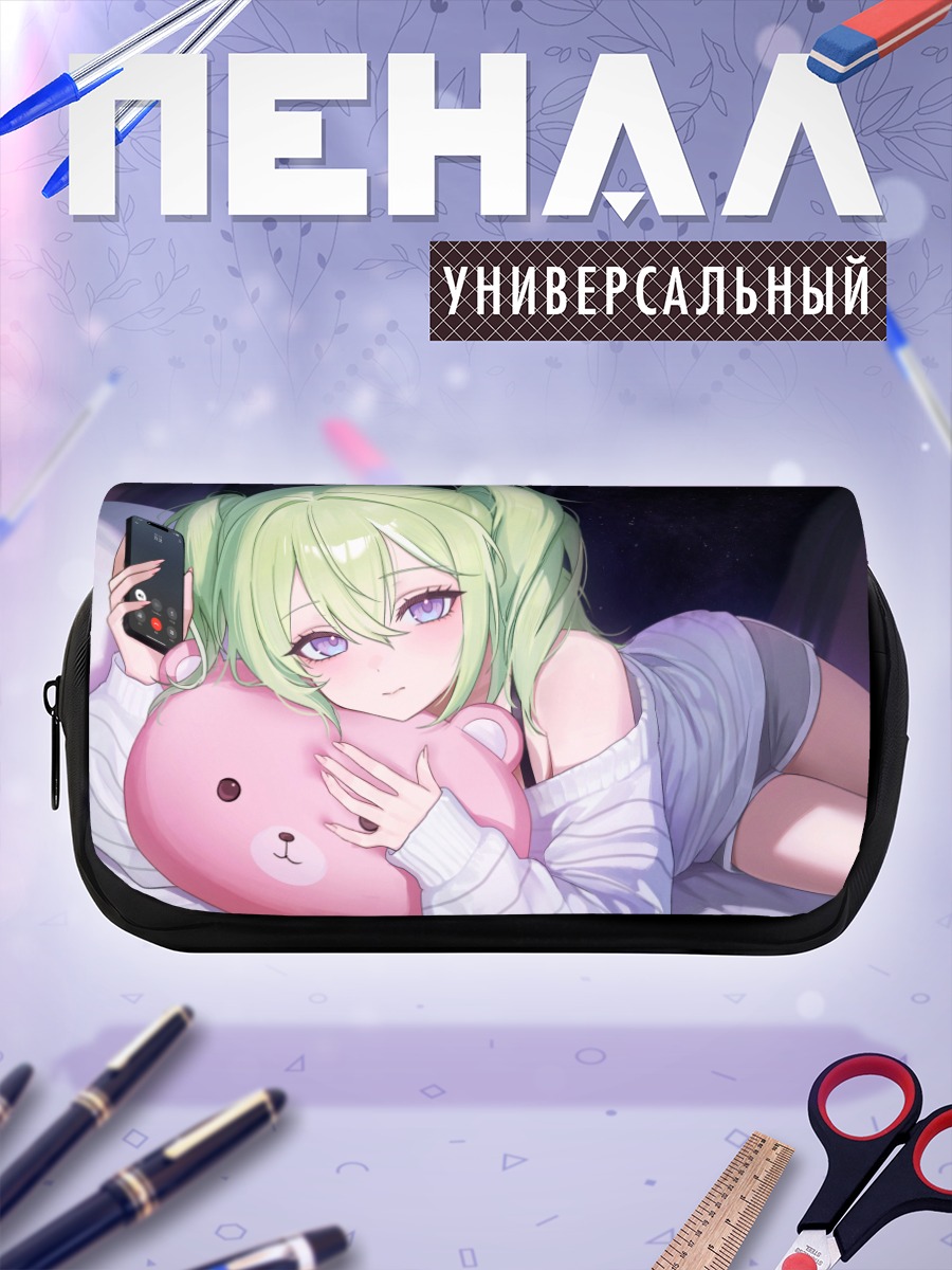 Пенал-косметичка Рико Юдзуха с мишкой
