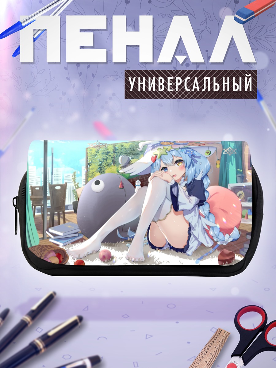 Пенал-косметичка Мику Хацунэ с книгой