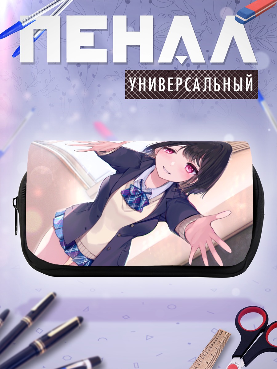 Пенал-косметичка Девушка в форме