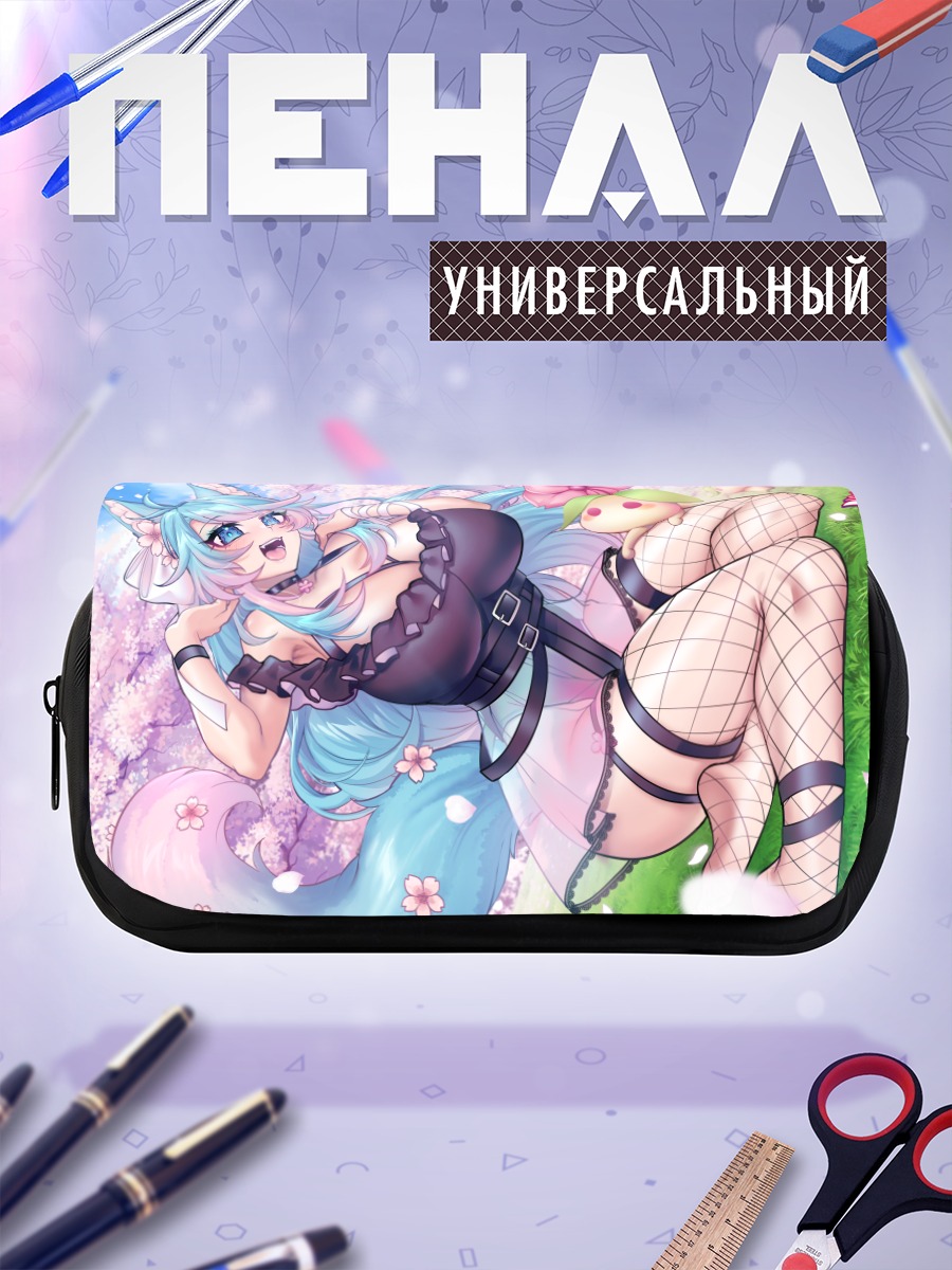Пенал-косметичка Сильвервейл в цветах