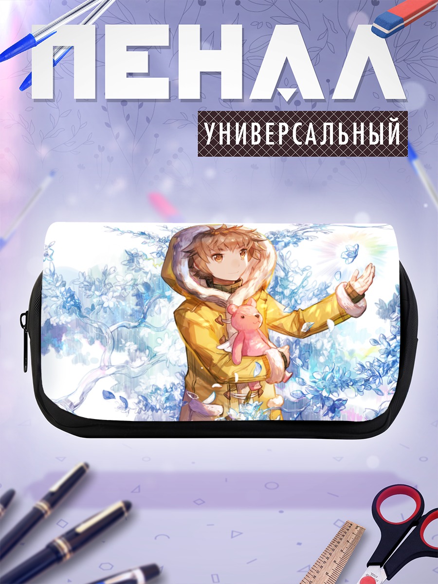 Пенал-косметичка Сяоран Ли с игрушкой