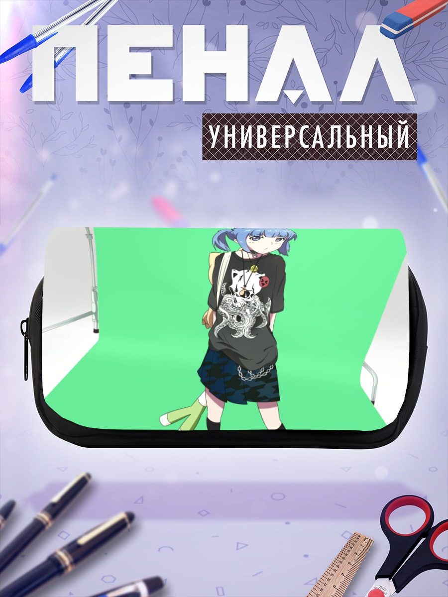 Пенал-косметичка Мику Хацунэ с луком