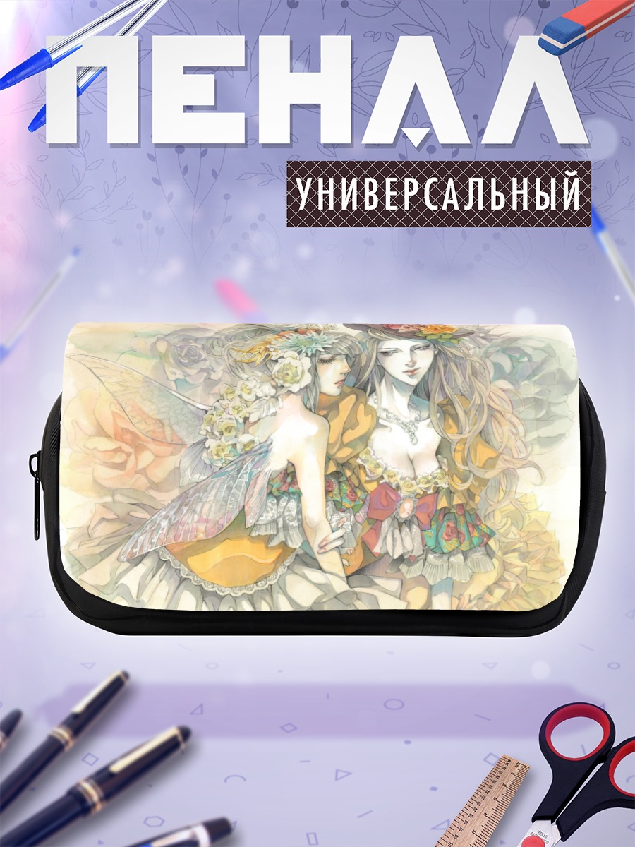 Пенал-косметичка Цветочные нимфы
