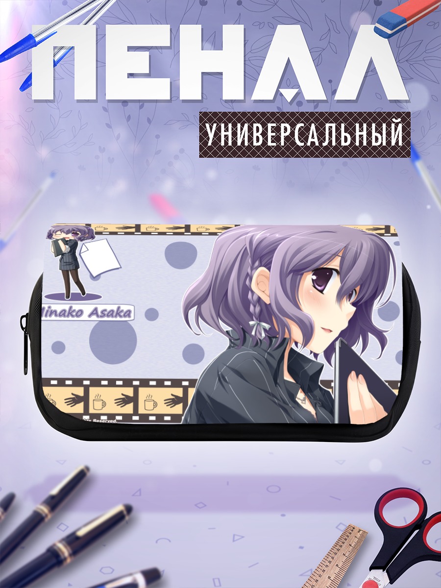 Пенал-косметичка Минако Асака в горошек