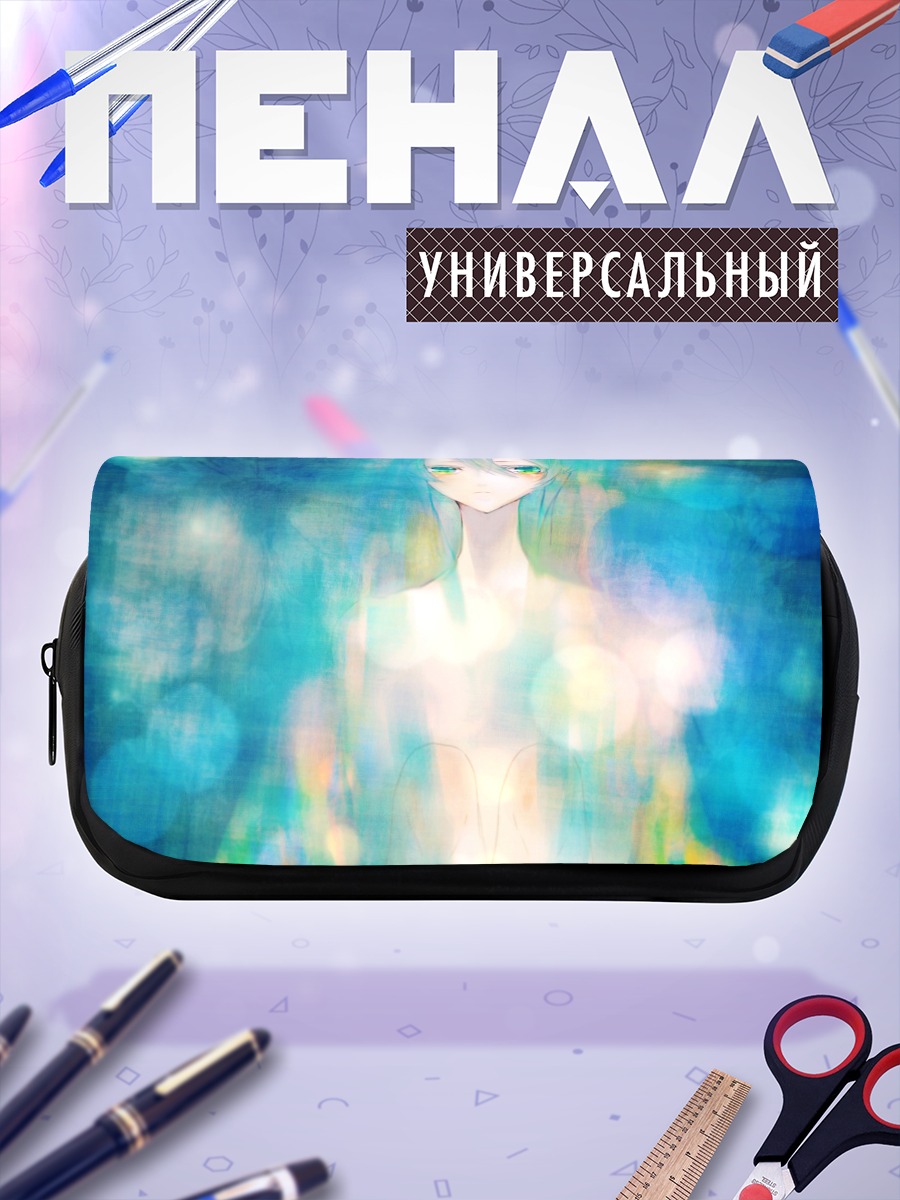 Пенал-косметичка Мику Хацунэ в сиянии