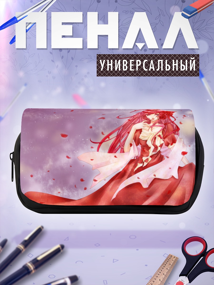 Пенал-косметичка Лука Мегурин в лепестках