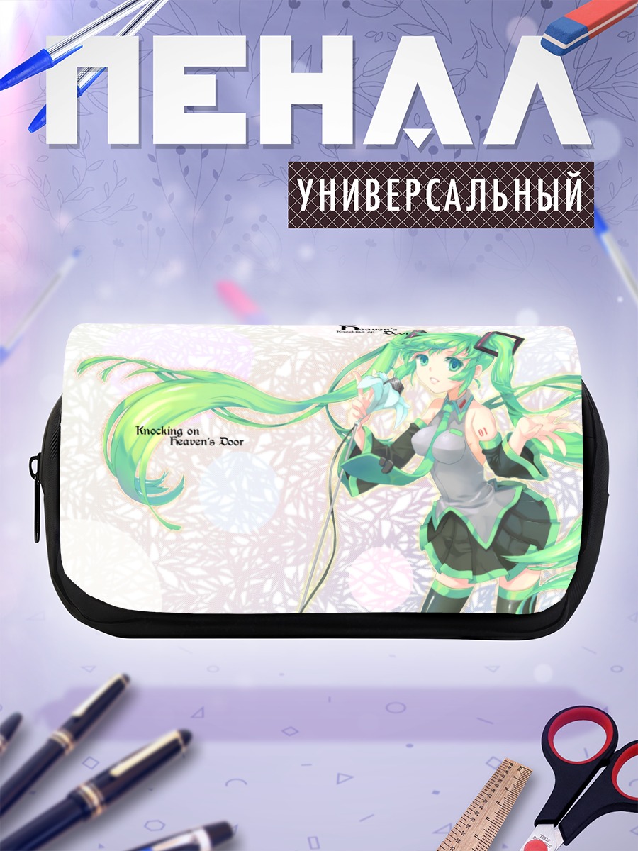 Пенал-косметичка Мику Хацунэ в сакуре