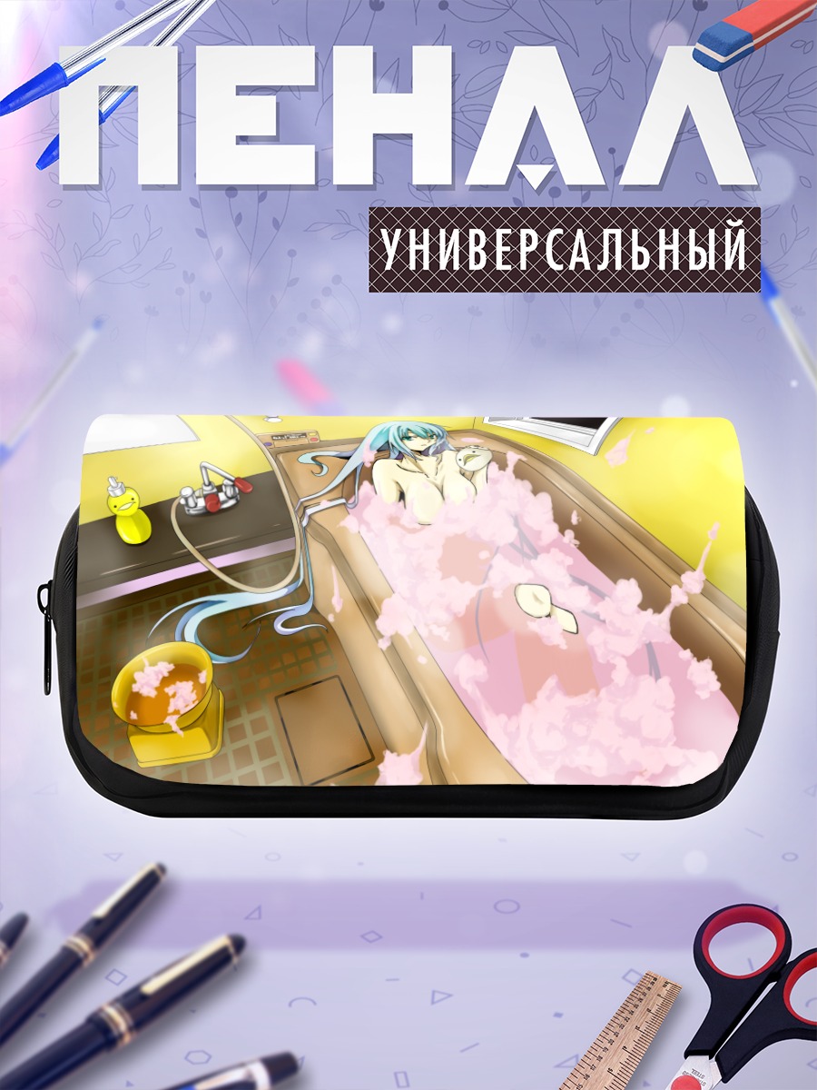 Пенал-косметичка Мику Хацунэ в пене