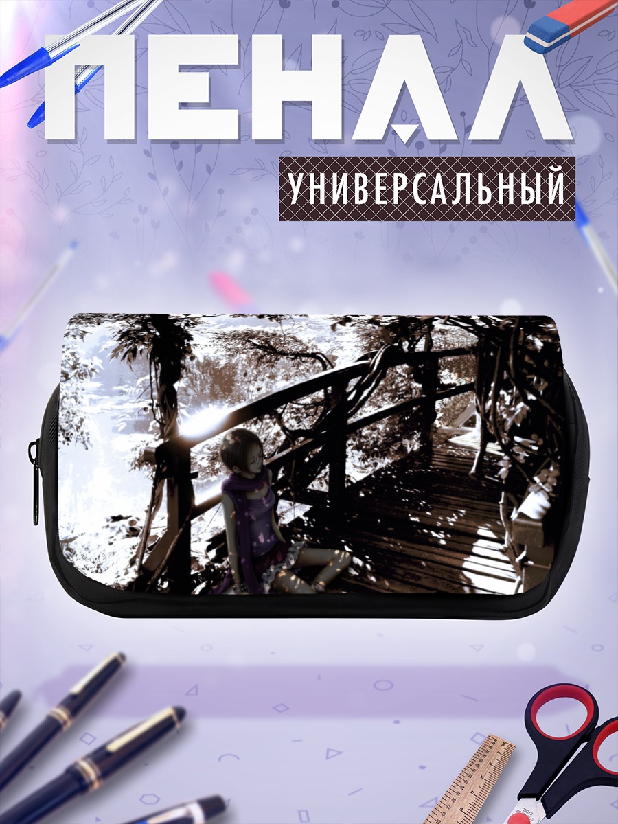 Пенал-косметичка Нана Осаки в лесу