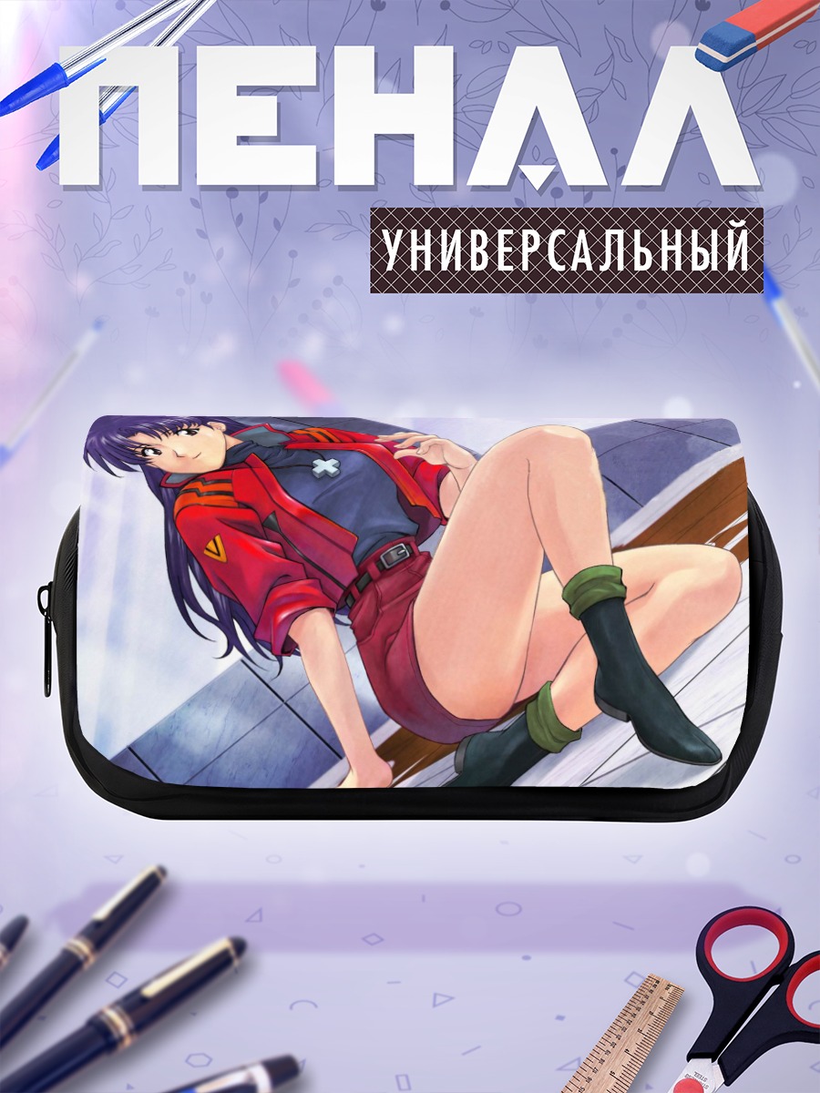 Пенал-косметичка Мисато Кацураги в красном