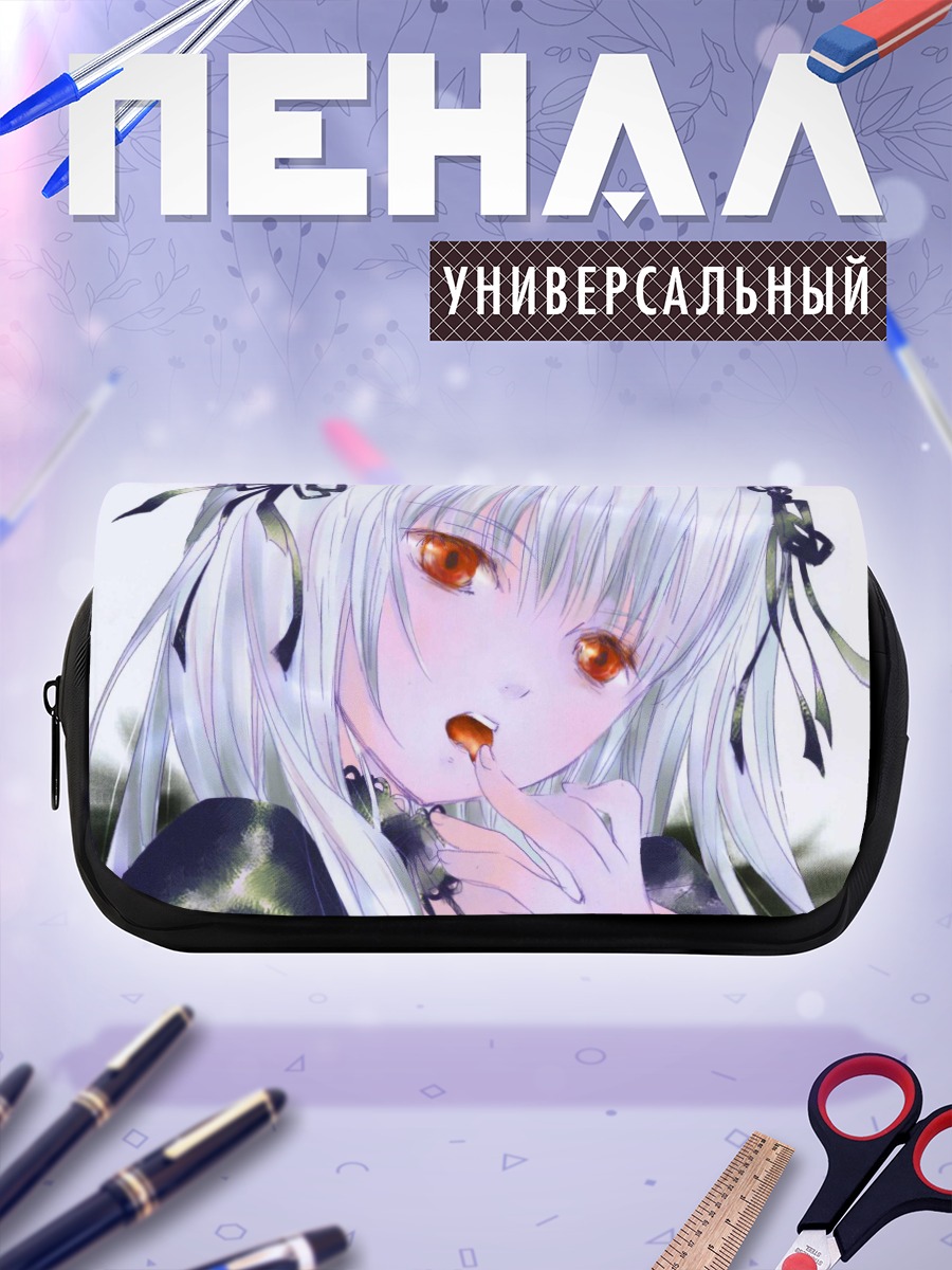 Пенал-косметичка Суигинто в кружевах