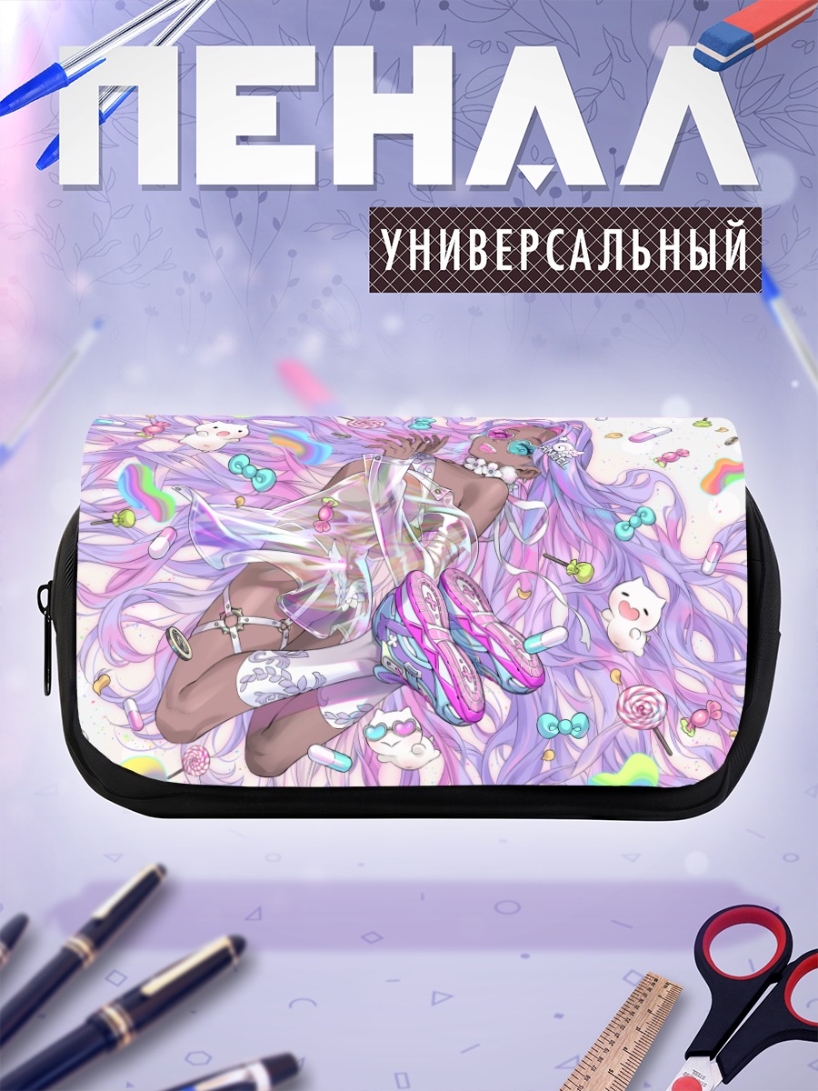 Пенал-косметичка Сладкая девочка с леденцом