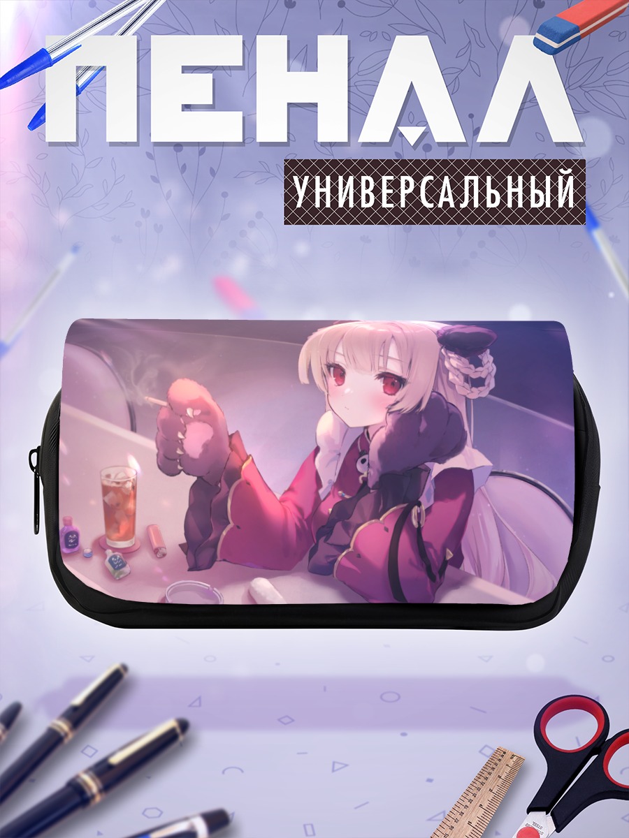 Пенал-косметичка Марисаку Панда в кафе