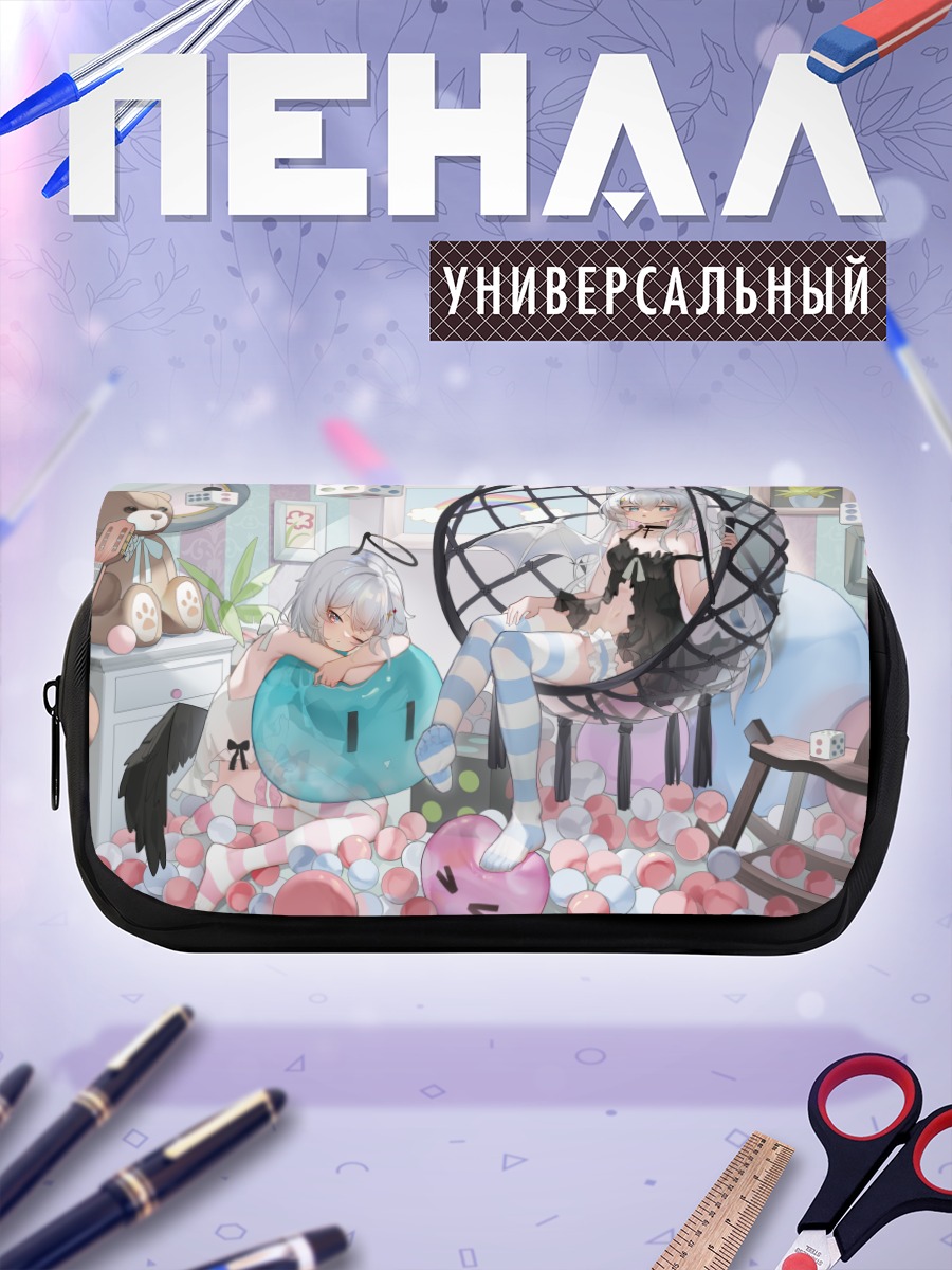 Пенал-косметичка Девушки с гитарой