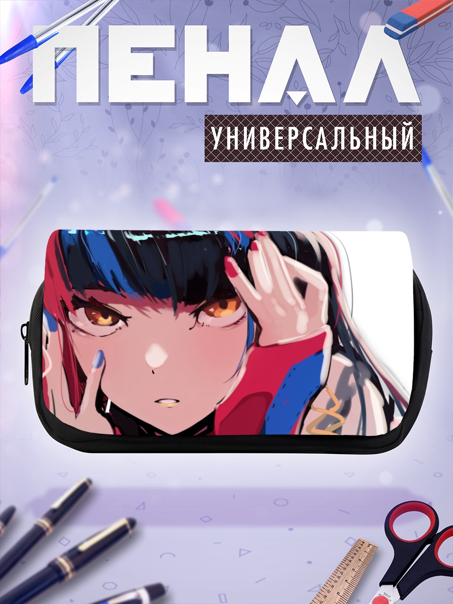 Пенал-косметичка Харусарухи в красном
