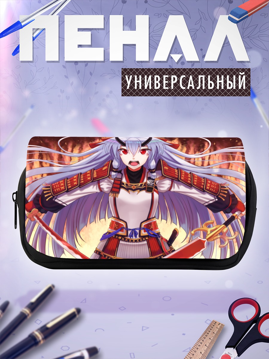 Пенал-косметичка Томоэ Годзэн с мечом