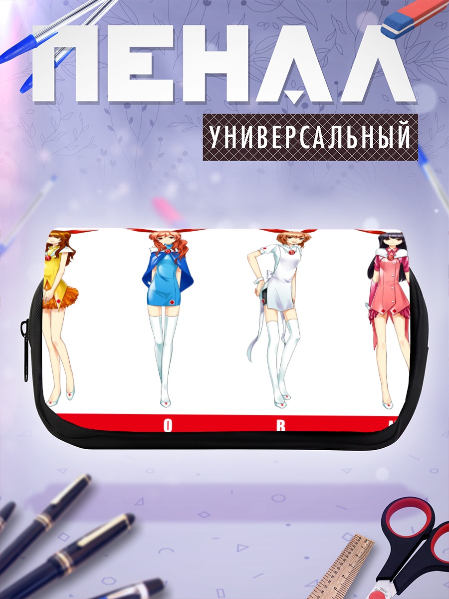 Пенал-косметичка Мику Хацунэ в образах