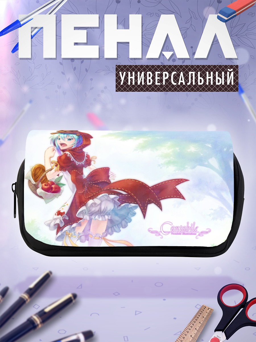 Пенал-косметичка Мику Хацунэ Красная Шапочка