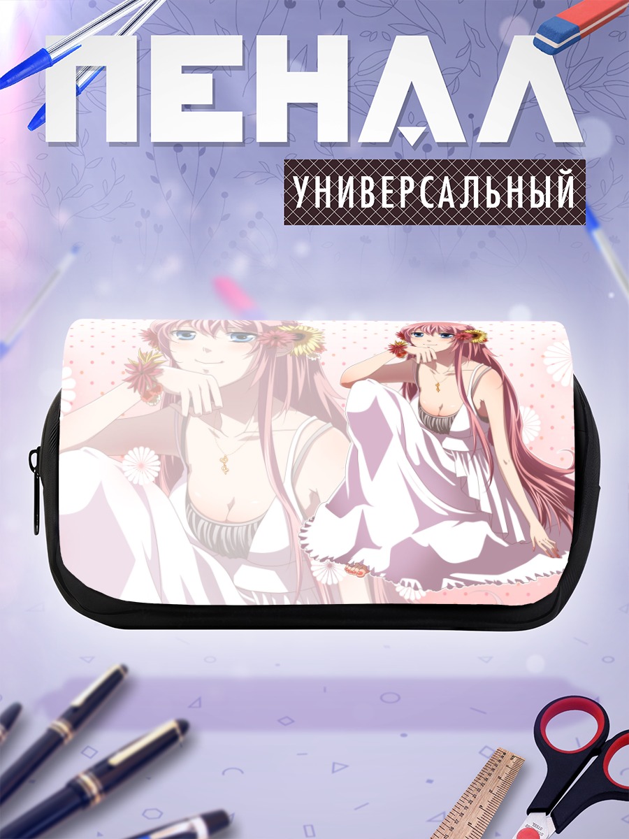 Пенал-косметичка Лука Мегурин в цветах