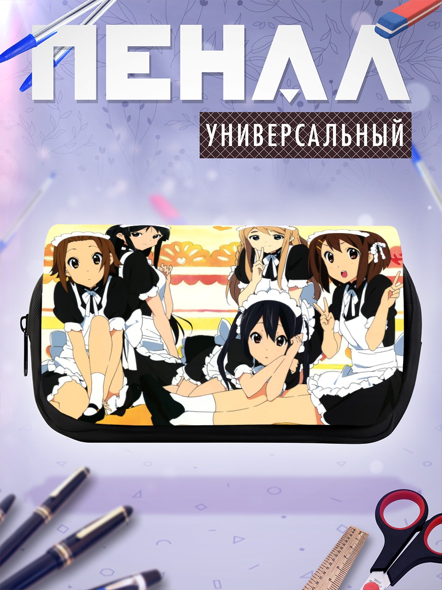 Пенал-косметичка Девушки K-On в кафе