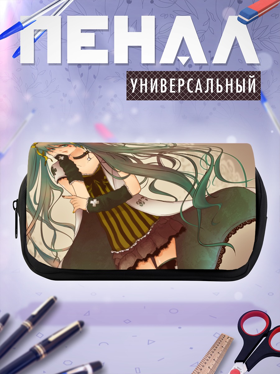 Пенал-косметичка Мику Хацунэ в платье