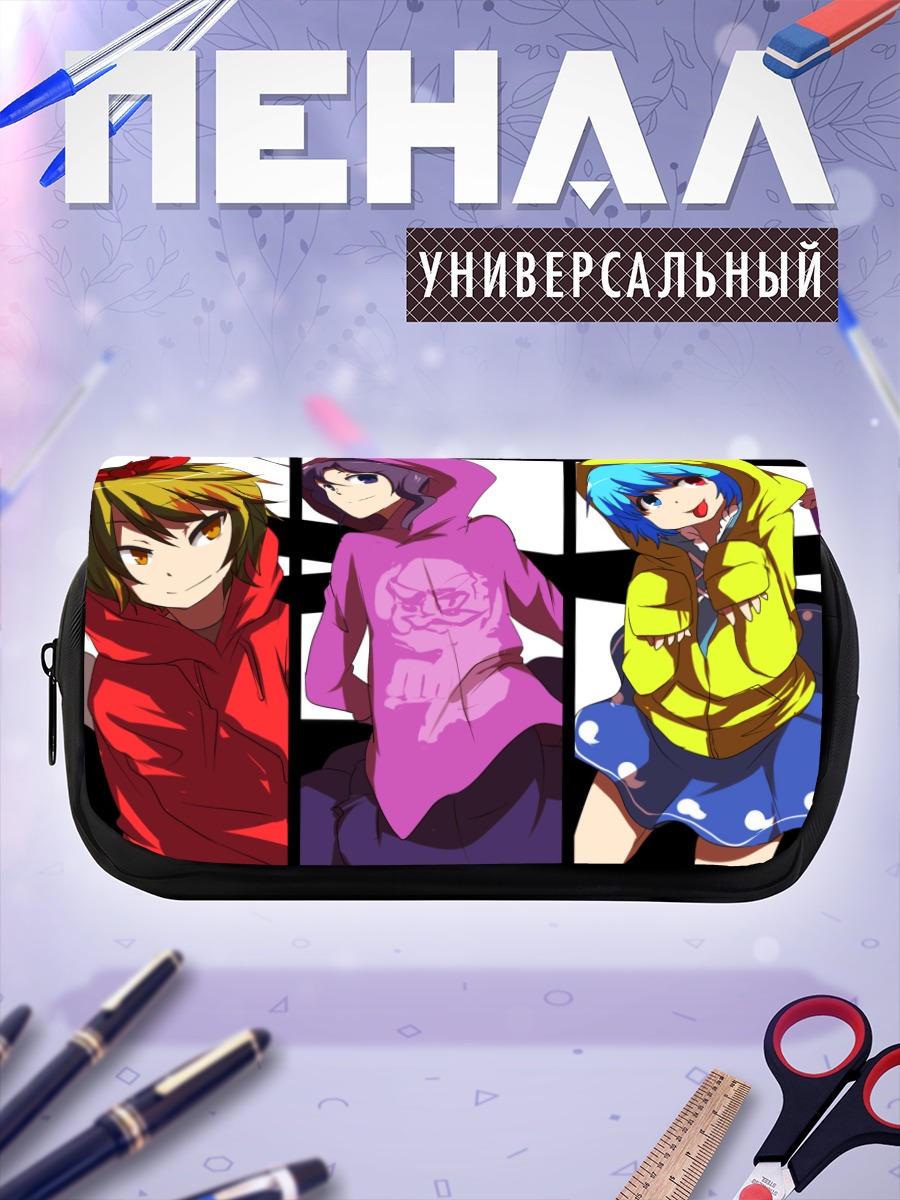 Пенал-косметичка Героини Touhou в худи