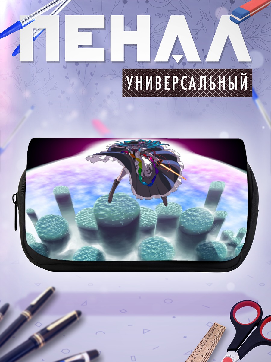 Пенал-косметичка Тенши Хинанави в облаках
