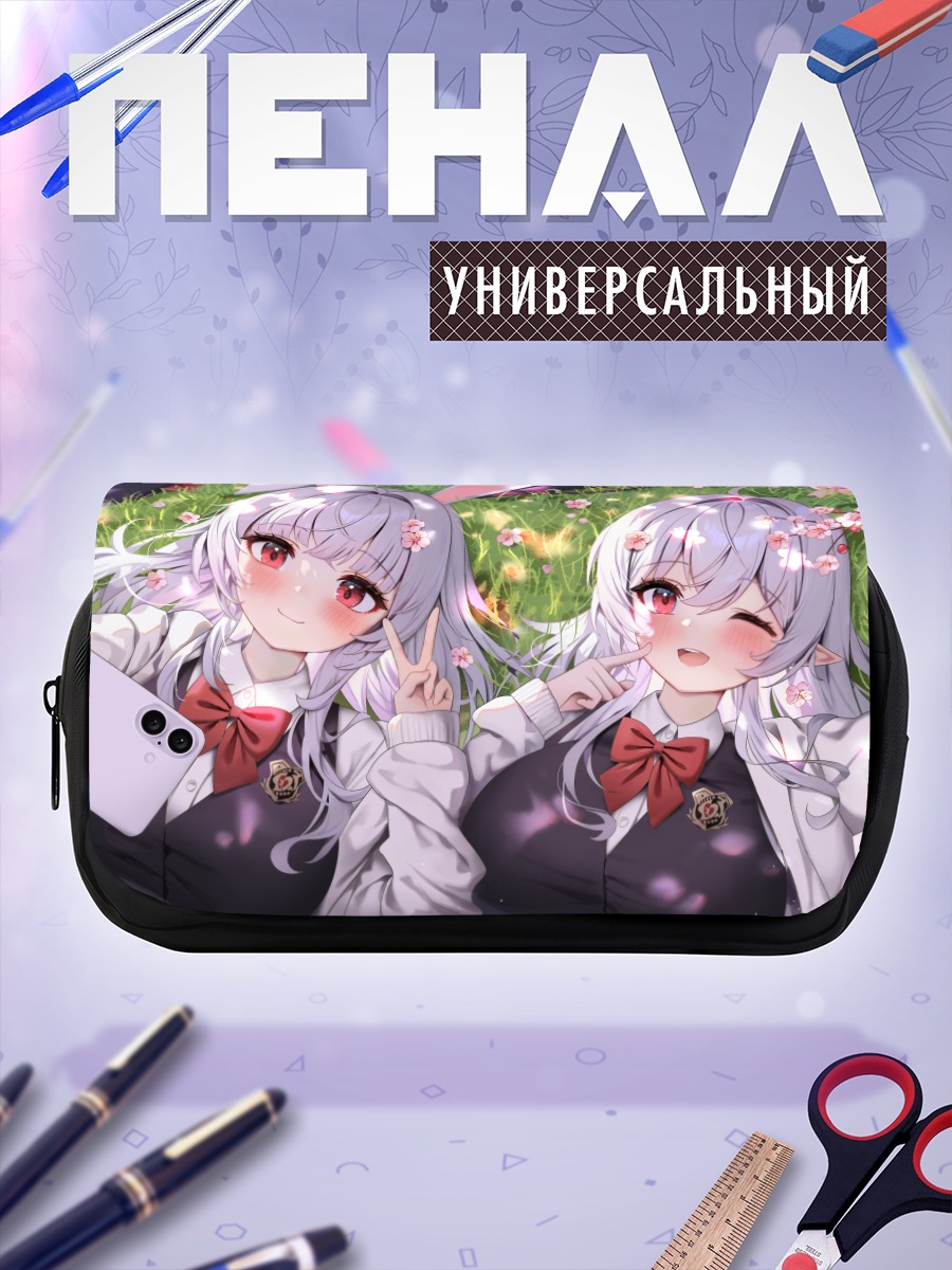 Пенал-косметичка Зайки в сакуре