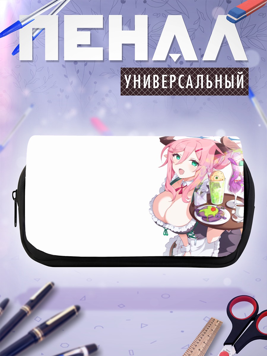 Пенал-косметичка Джури Ушимаки с десертом