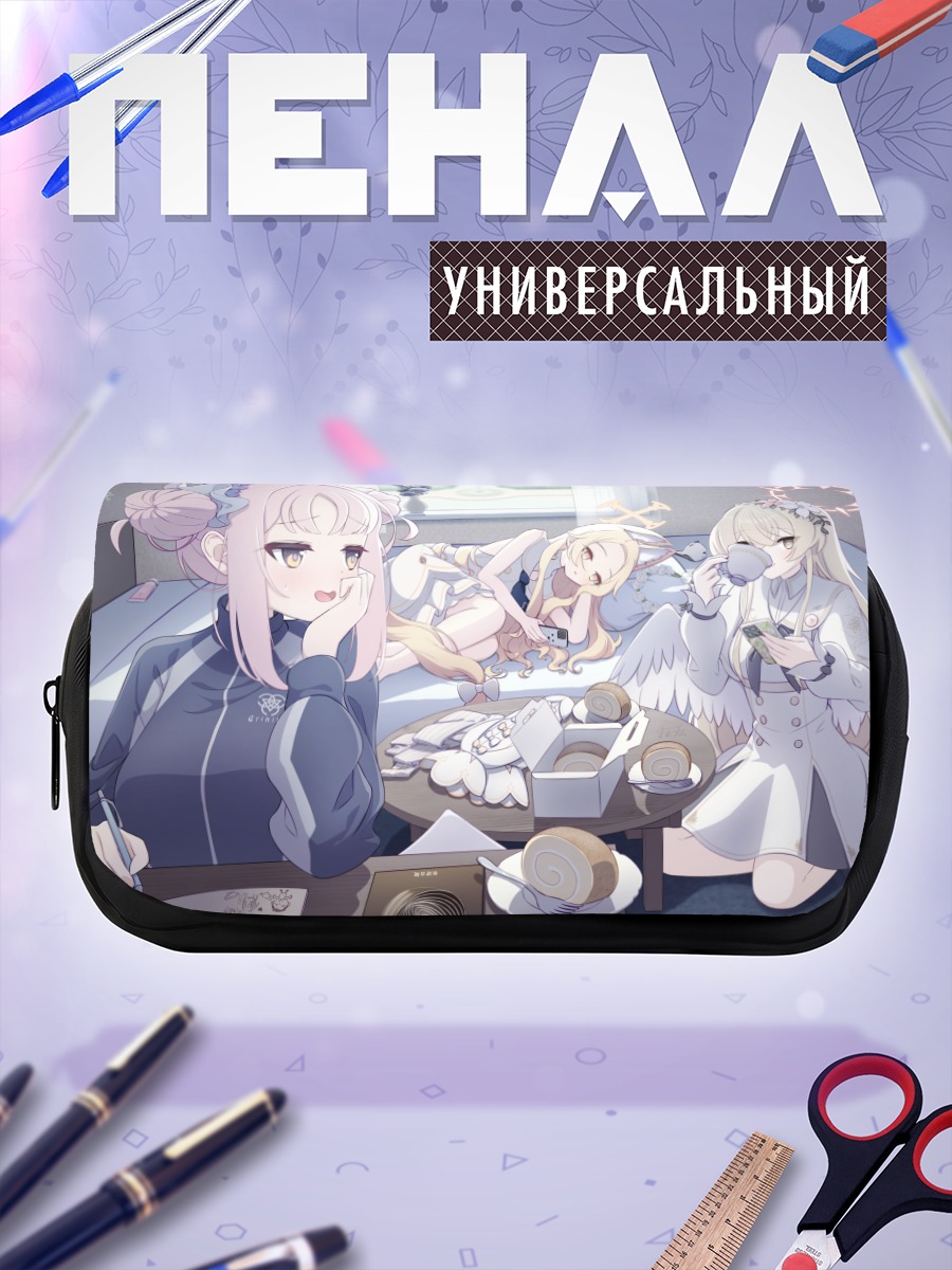 Пенал-косметичка Мика Мисоно за чаем