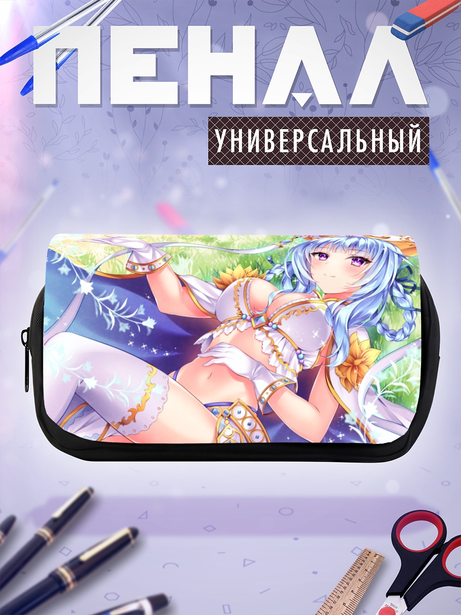 Пенал-косметичка Мику Хацунэ на траве