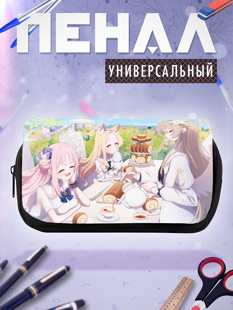 Пенал-косметичка Мика Мисоно и чайная вечеринка
