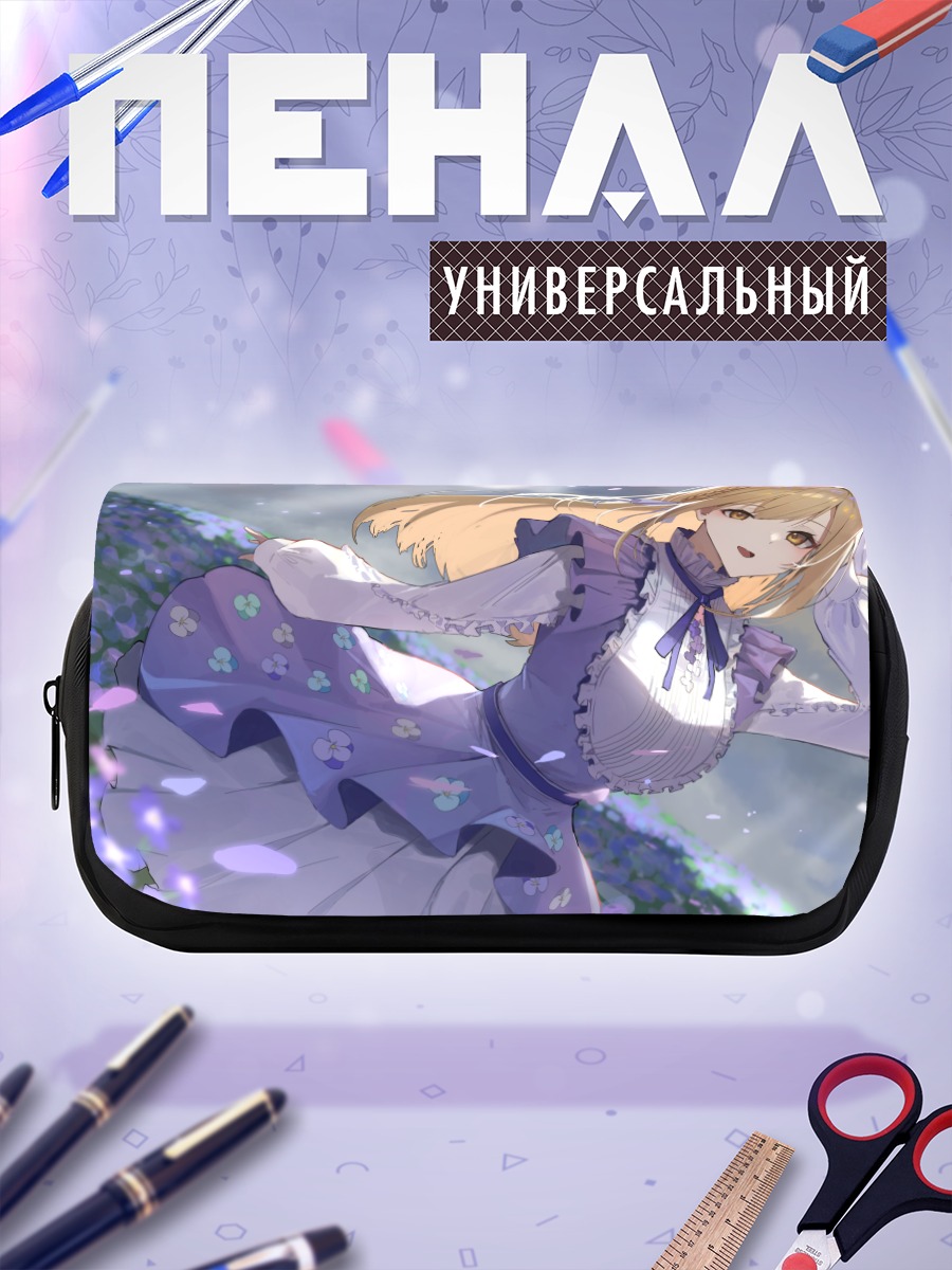 Пенал-косметичка Сестра Клэр в цветах