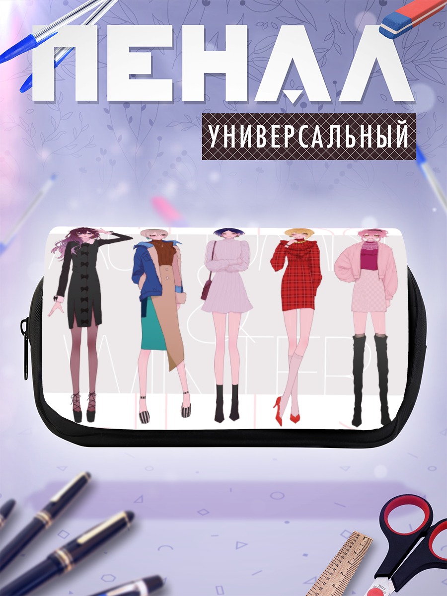 Пенал-косметичка Идолмастер: Звездный квартет