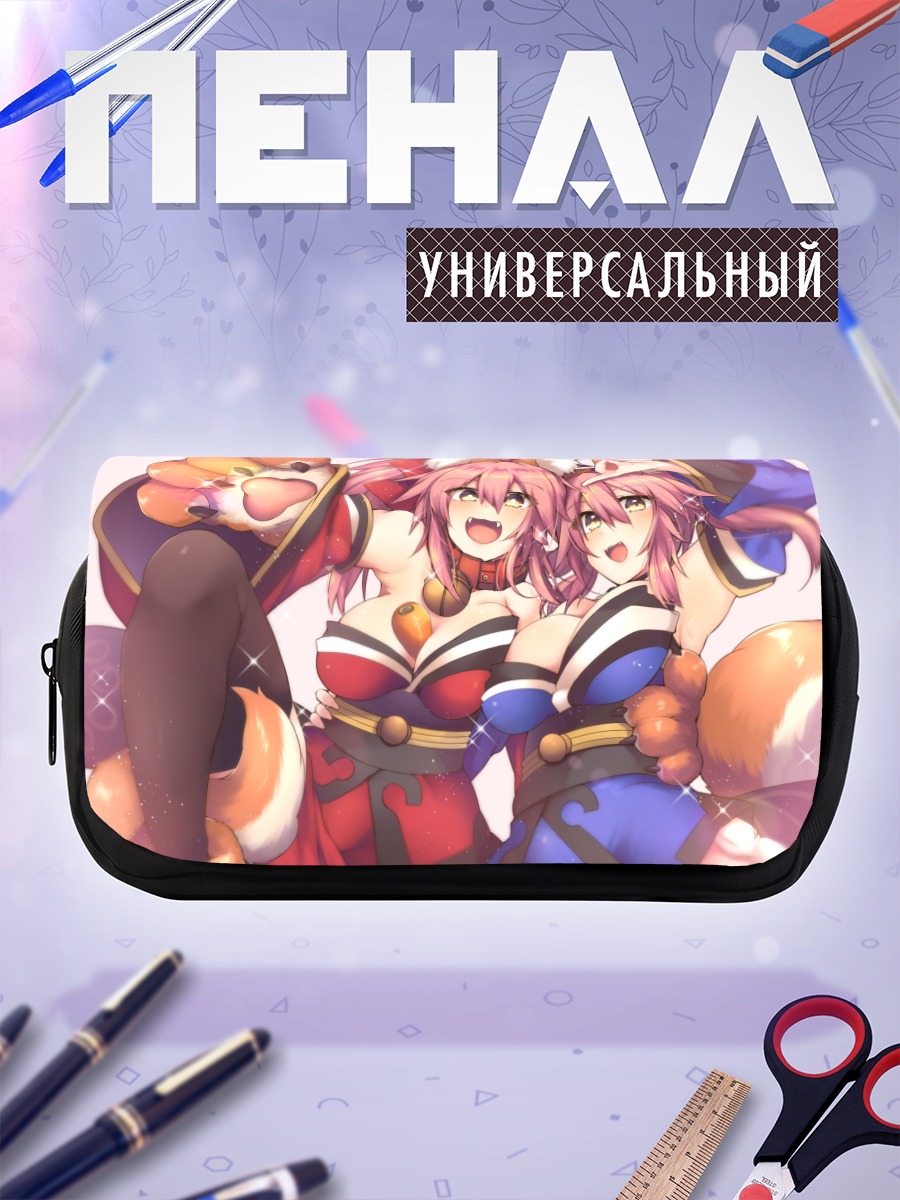 Пенал-косметичка Тамамо-но-Маэ и кошка