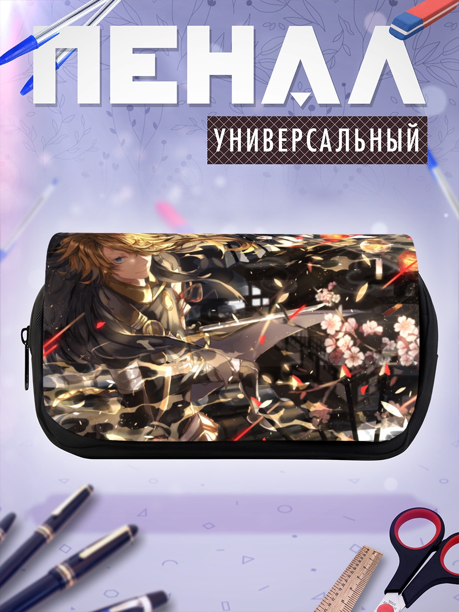 Пенал-косметичка Шишио в лепестках