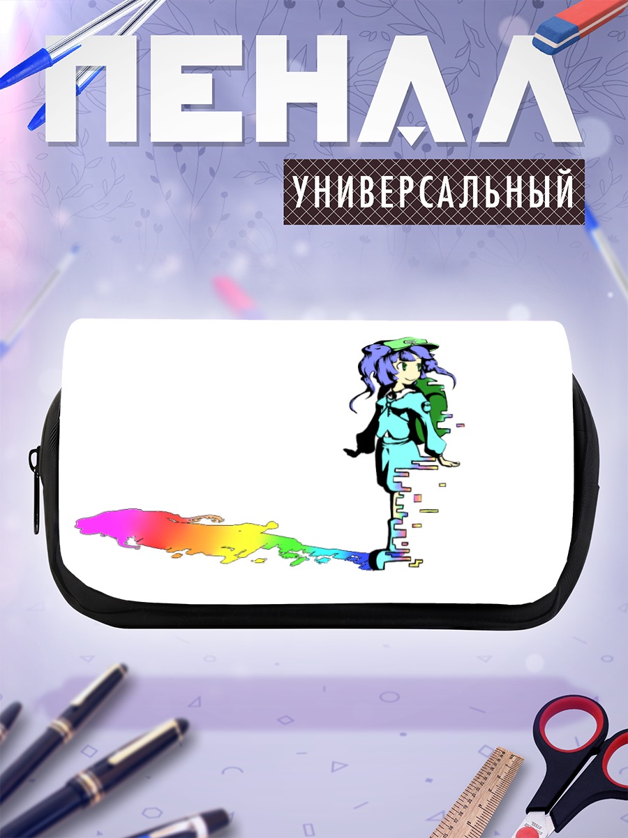 Пенал-косметичка Нитори Каваширо в глитче