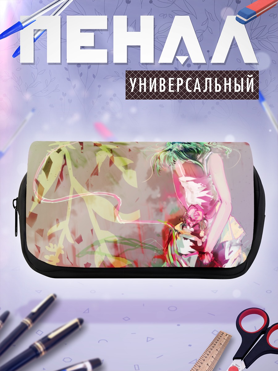Пенал-косметичка Гуми в цветах