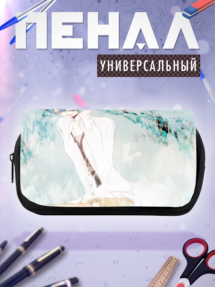 Пенал-косметичка Мику Хацунэ в белом