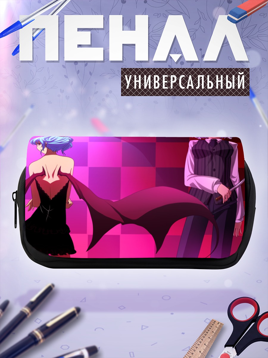 Пенал-косметичка Ремилия Скарлет и Сакуя
