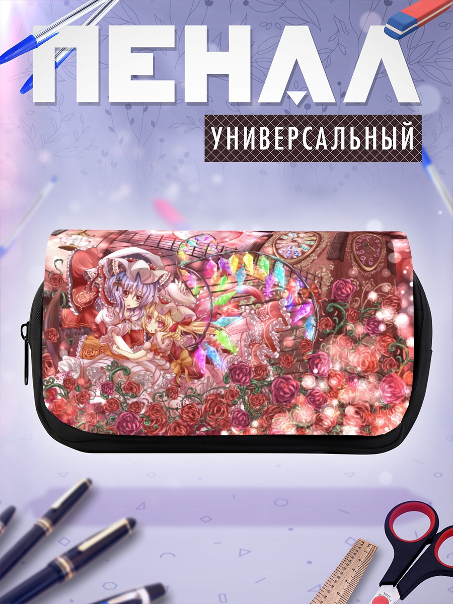 Пенал-косметичка Фландр Скарлет в розах