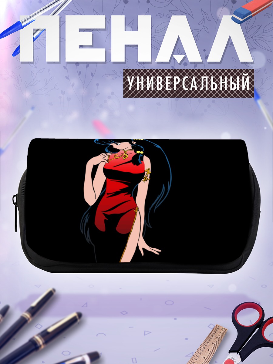 Пенал-косметичка Шампу в красном