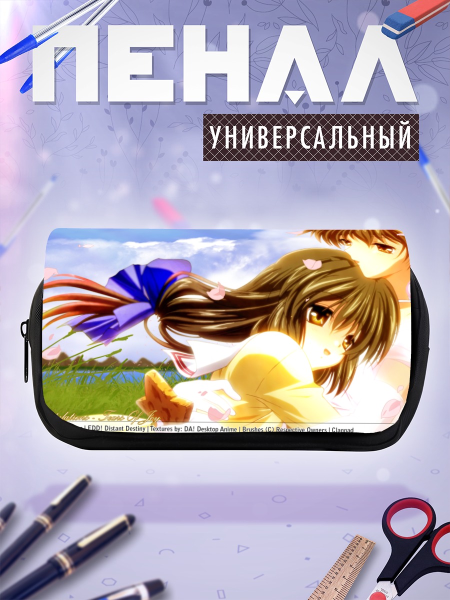 Пенал-косметичка Фуко Ибуки в цветах