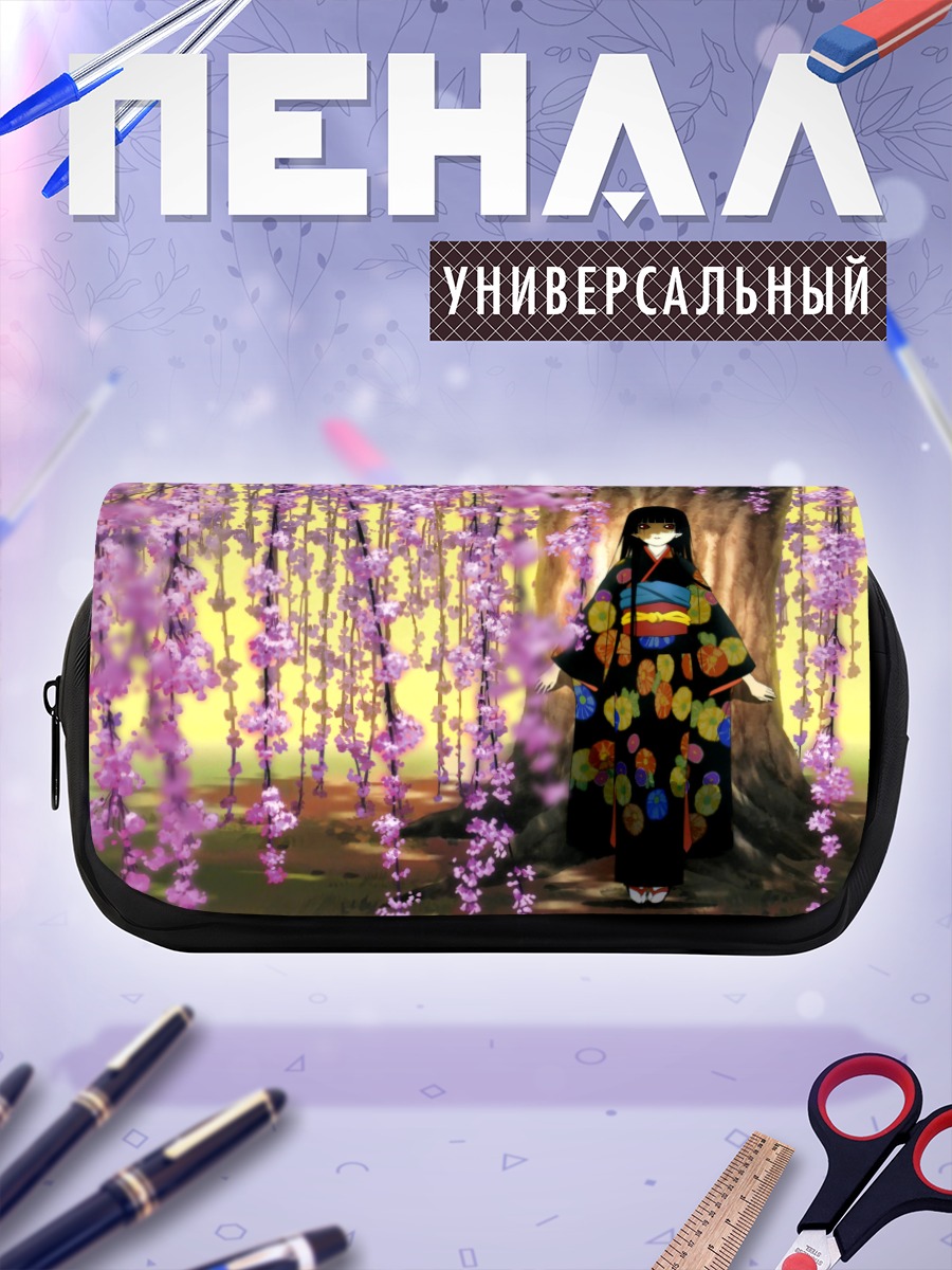 Пенал-косметичка Эмма Ай в сакуре