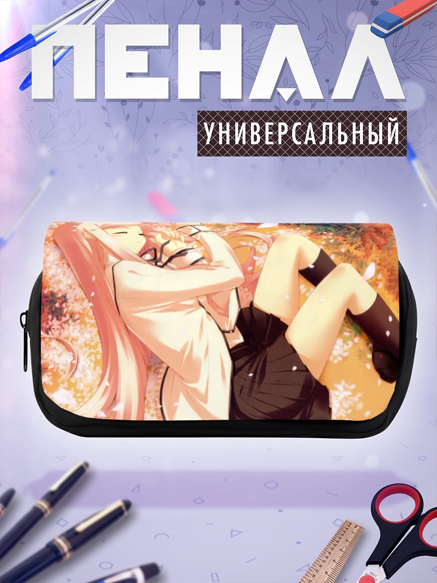 Пенал-косметичка Мария Мисора в цветах