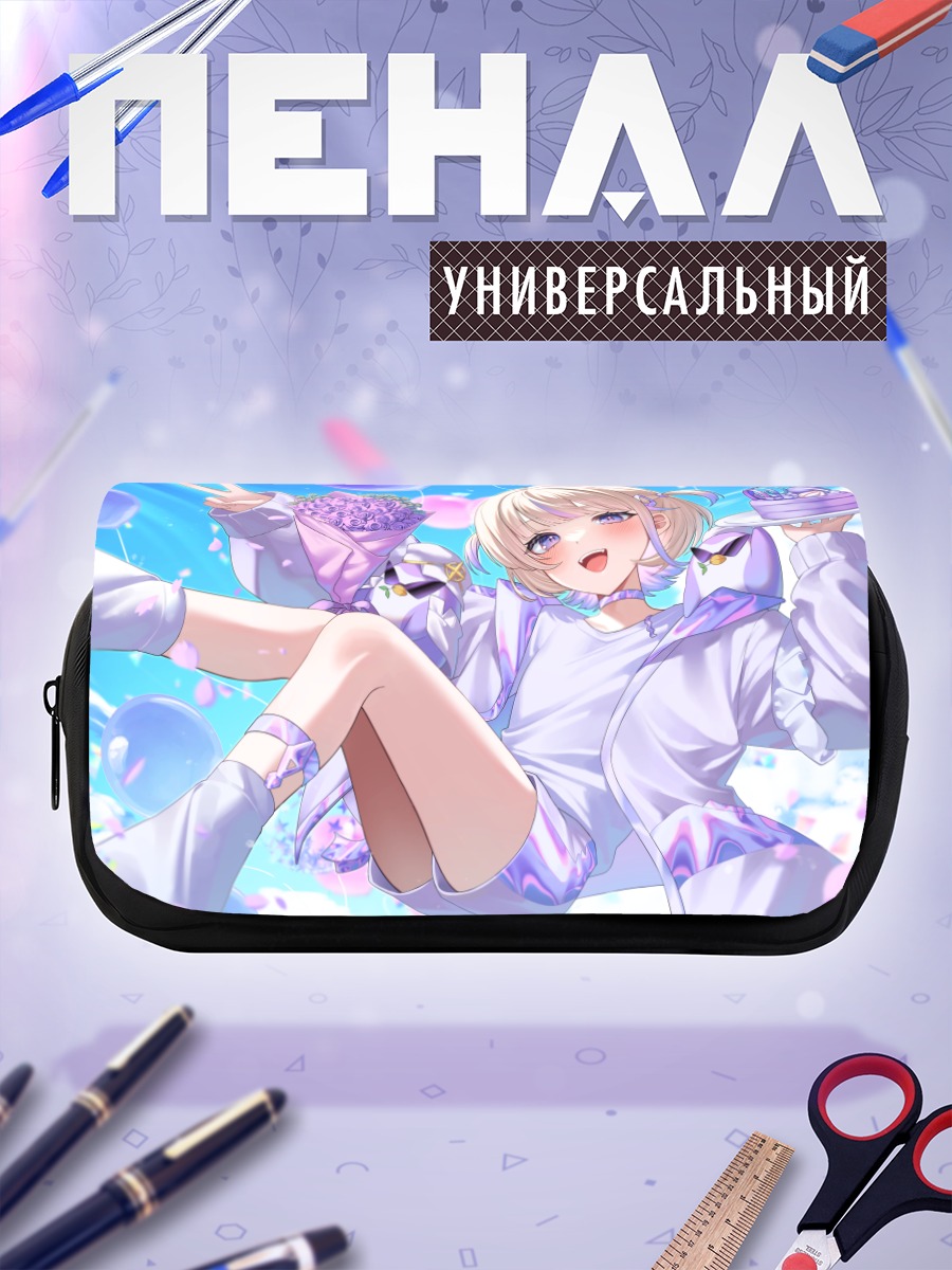 Пенал-косметичка Хадзиме Тодороки с цветами